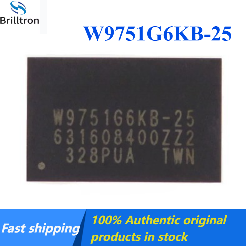 Ddr2 Ram - 5-20 pezzi di chip DDR2 W9751G6KB-25