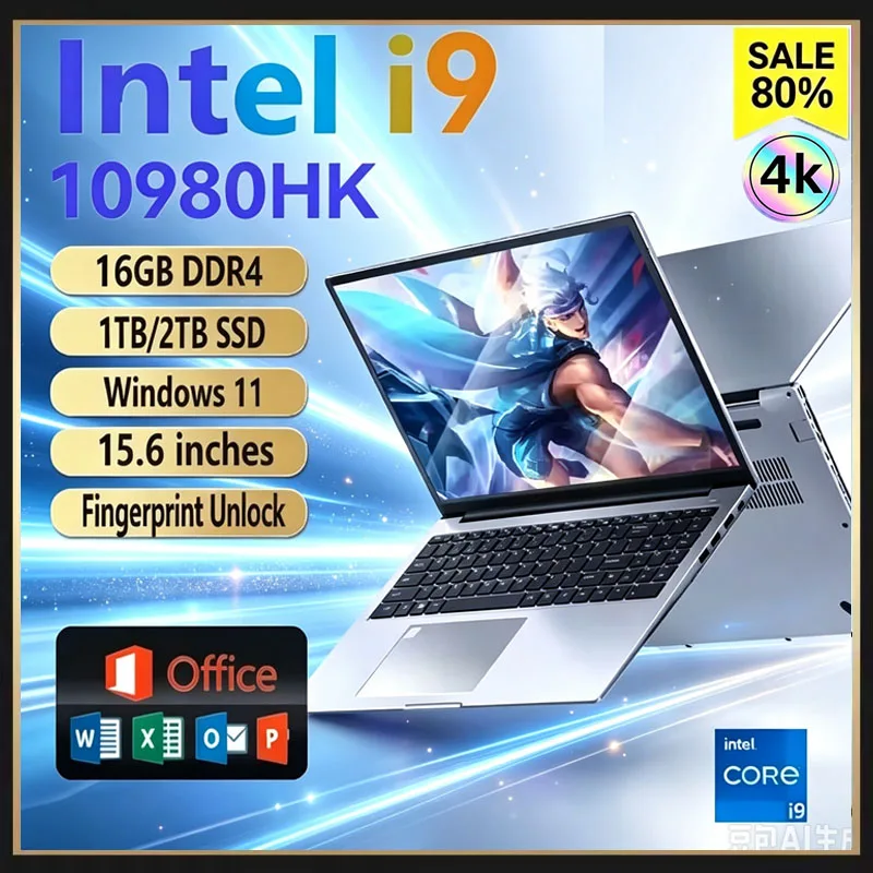 Ddr4 Laptop Ram - Laptop portatile da 15,6 pollici, processore