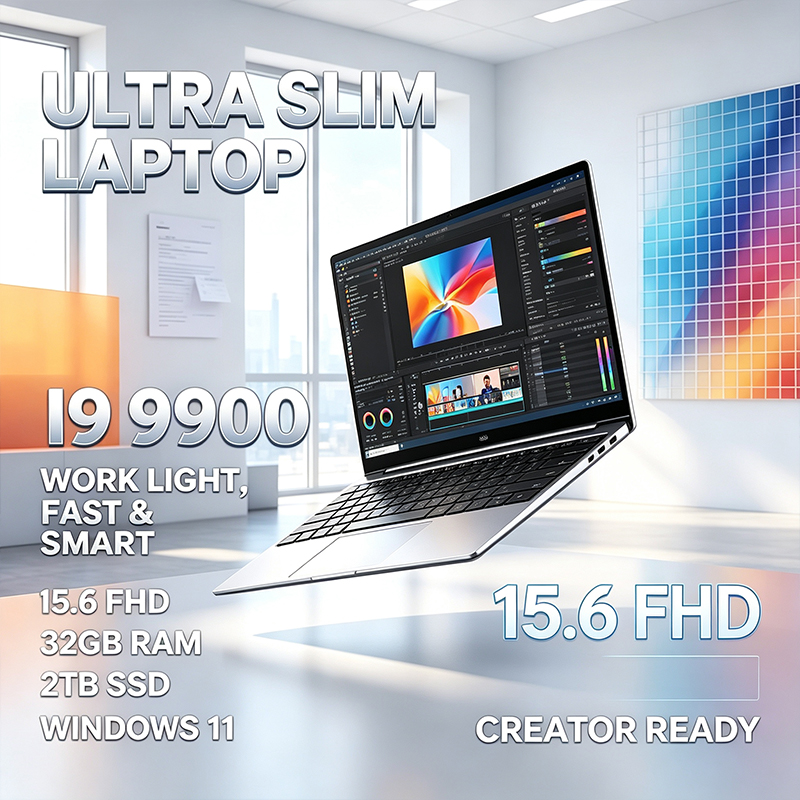 Ddr4 Laptop Ram - Notebook Ultra Sottile da 15,6 Pollici