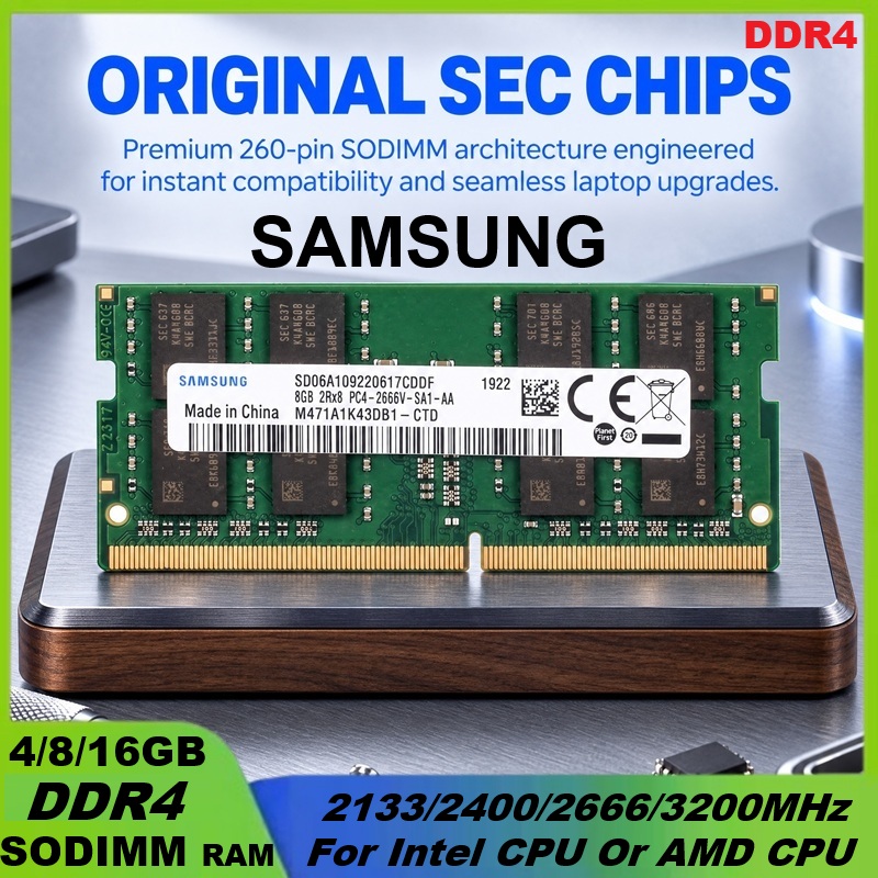 Ddr4 2400Mhz - RAM SAMSUNG DDR4 16GB 32GB 4GB