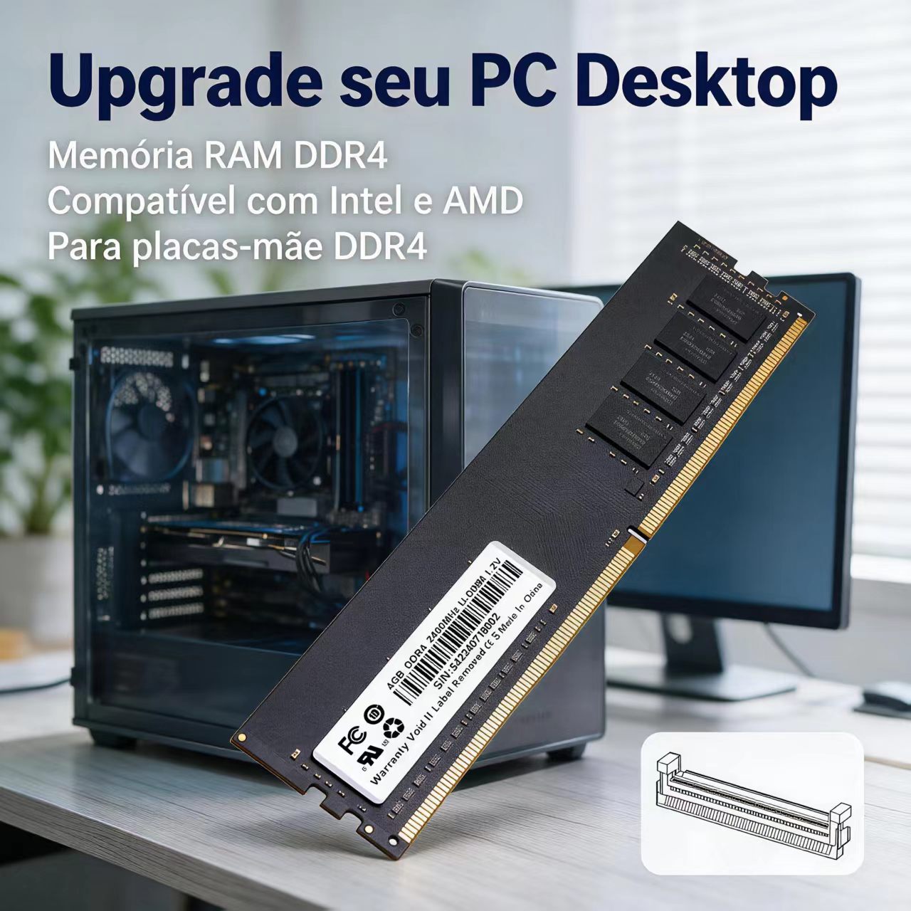 RAM DDR4 4GB 8GB 2400MHz Memor - Server Memory Ddr4 recensione e prezzo