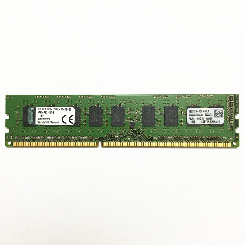 Memoria RAM Kingston ECC 8GB D - Ecc Ram Server recensione e prezzo