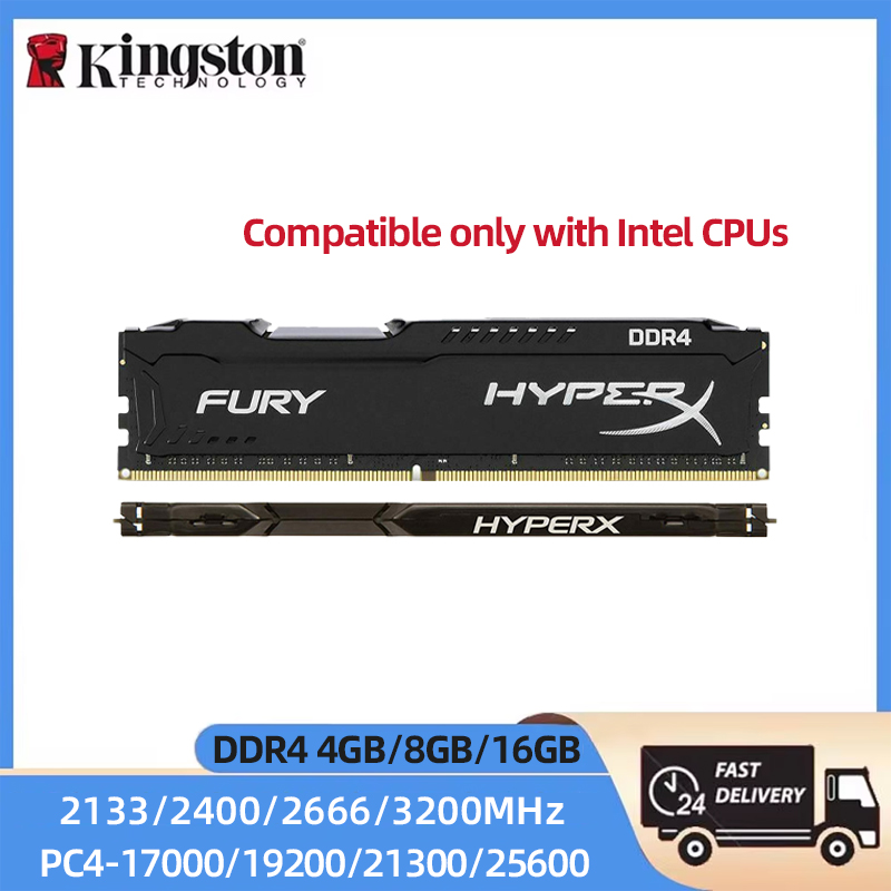 HyperX Fury Memoria RAM DDR4 4 - Ddr4 2400Mhz recensione e prezzo