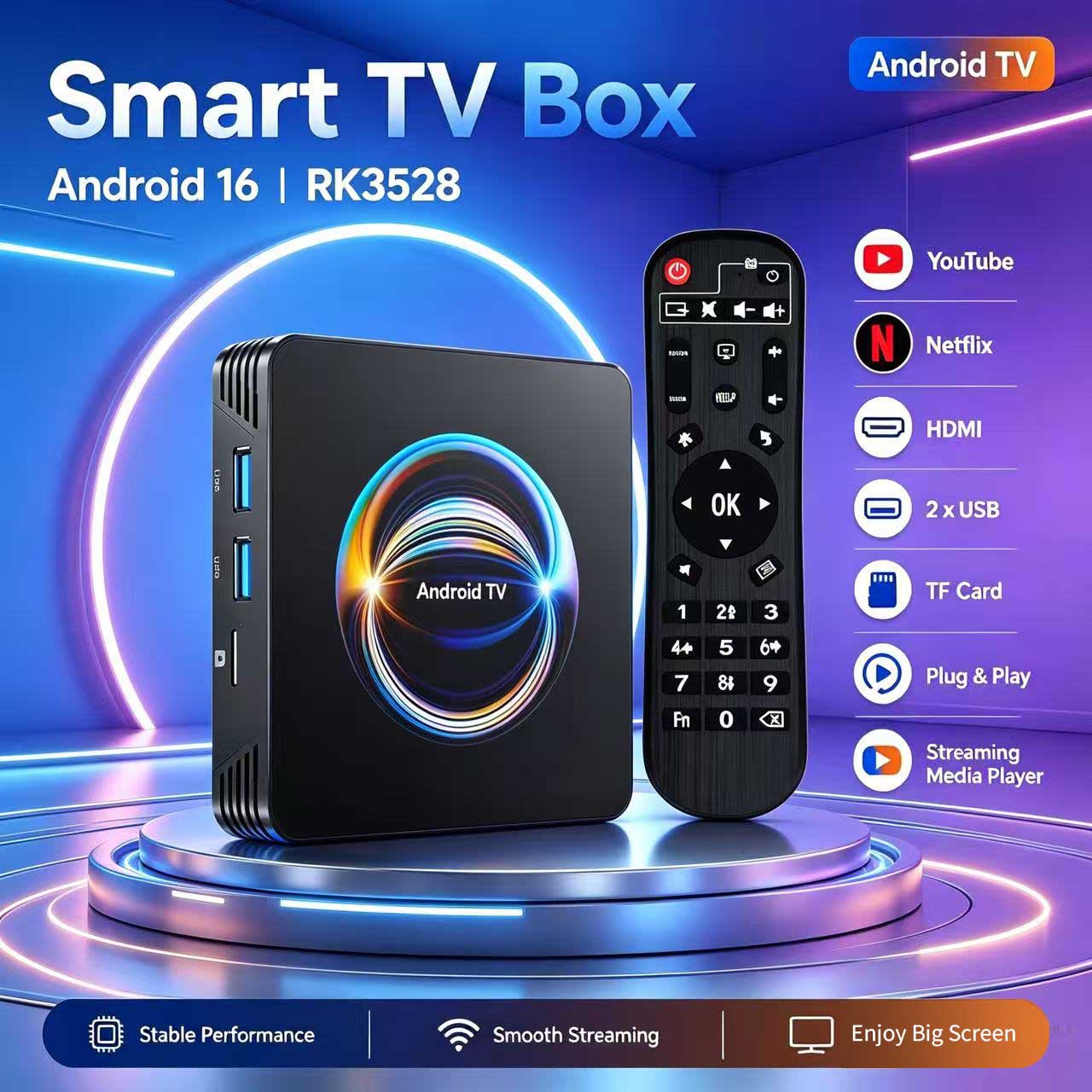 Android 16 X66 TV Box RK3528 Q - Ddr3 8Gb recensione e prezzo