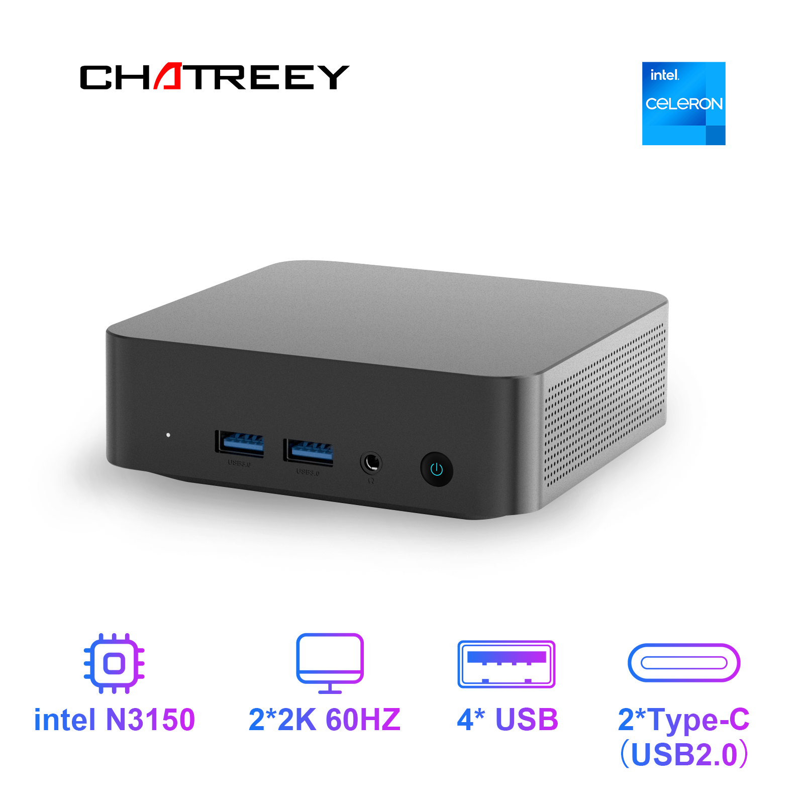 Chatreey Mini PC T9 N3150 DDR3 - Ddr3 8Gb recensione e prezzo