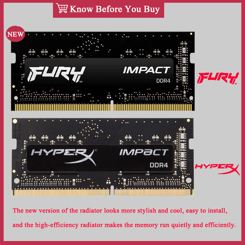 DDR4 FURY Impact RAM 16GB 8GB  - Ddr4 2400Mhz recensione e prezzo